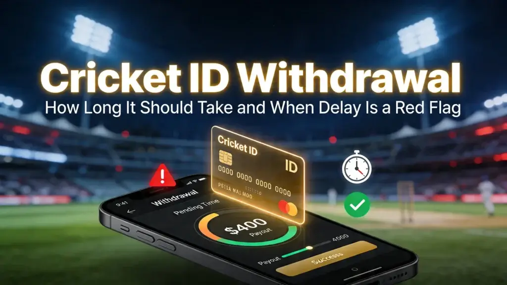 Cricket ID Withdrawal